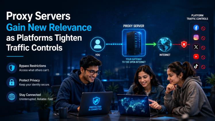 Proxy Servers Gain New Relevance as Platforms Tighten Traffic Controls